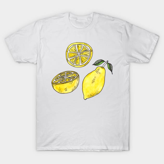 Lemons T-Shirt by destinybetts